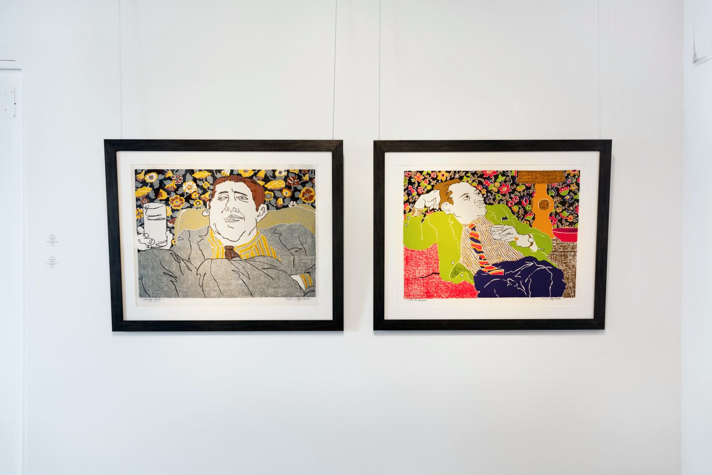 Installation view of Languid Time at Echo Arts, Bozeman