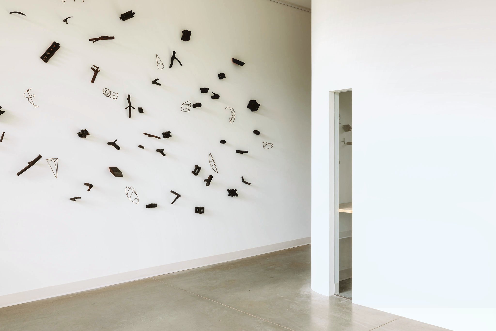 Installation view of Parts of the Whole at Echo Arts, Bozeman