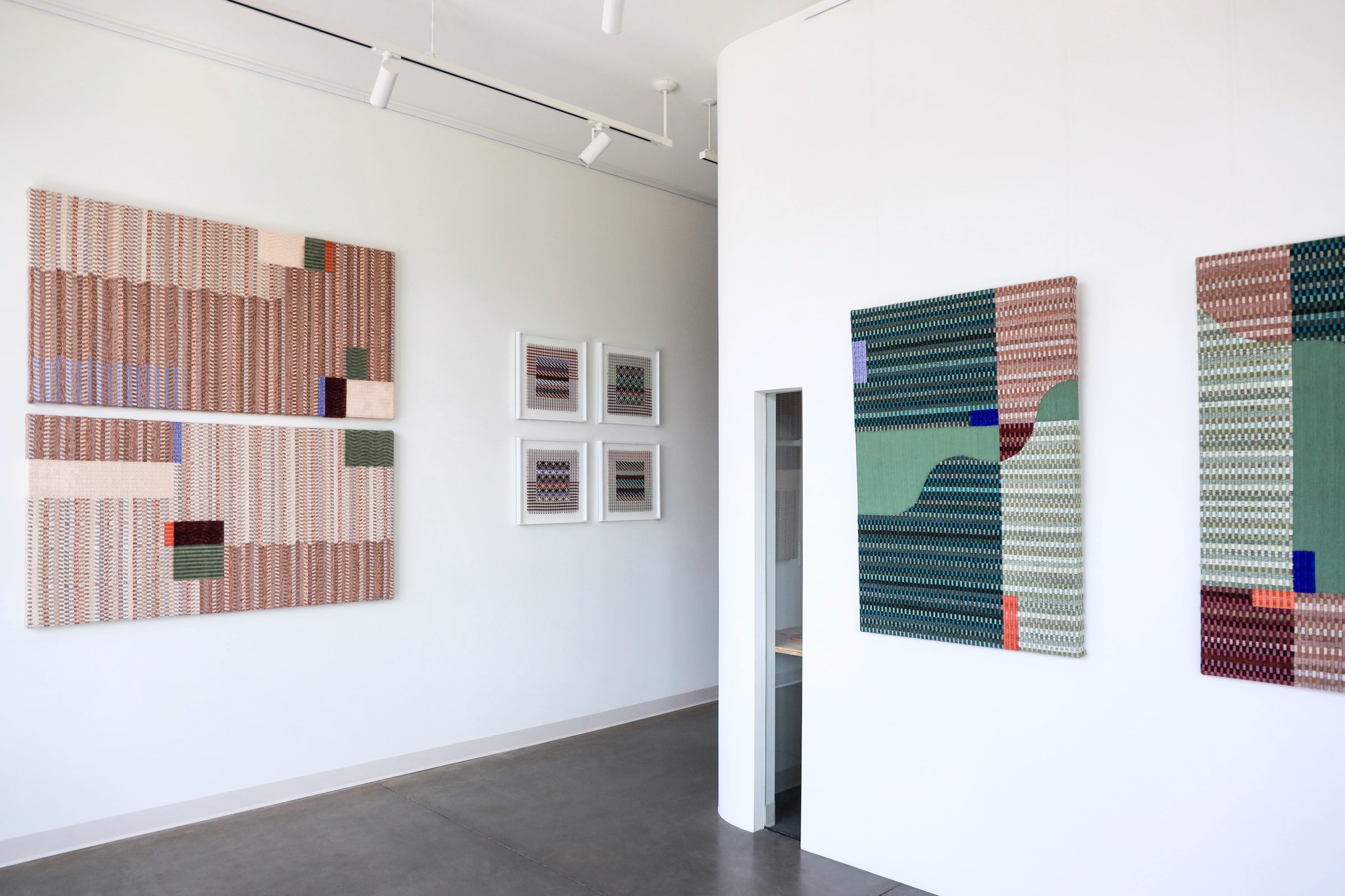 Installation view of Repetitive Nature at Echo Arts, Bozeman