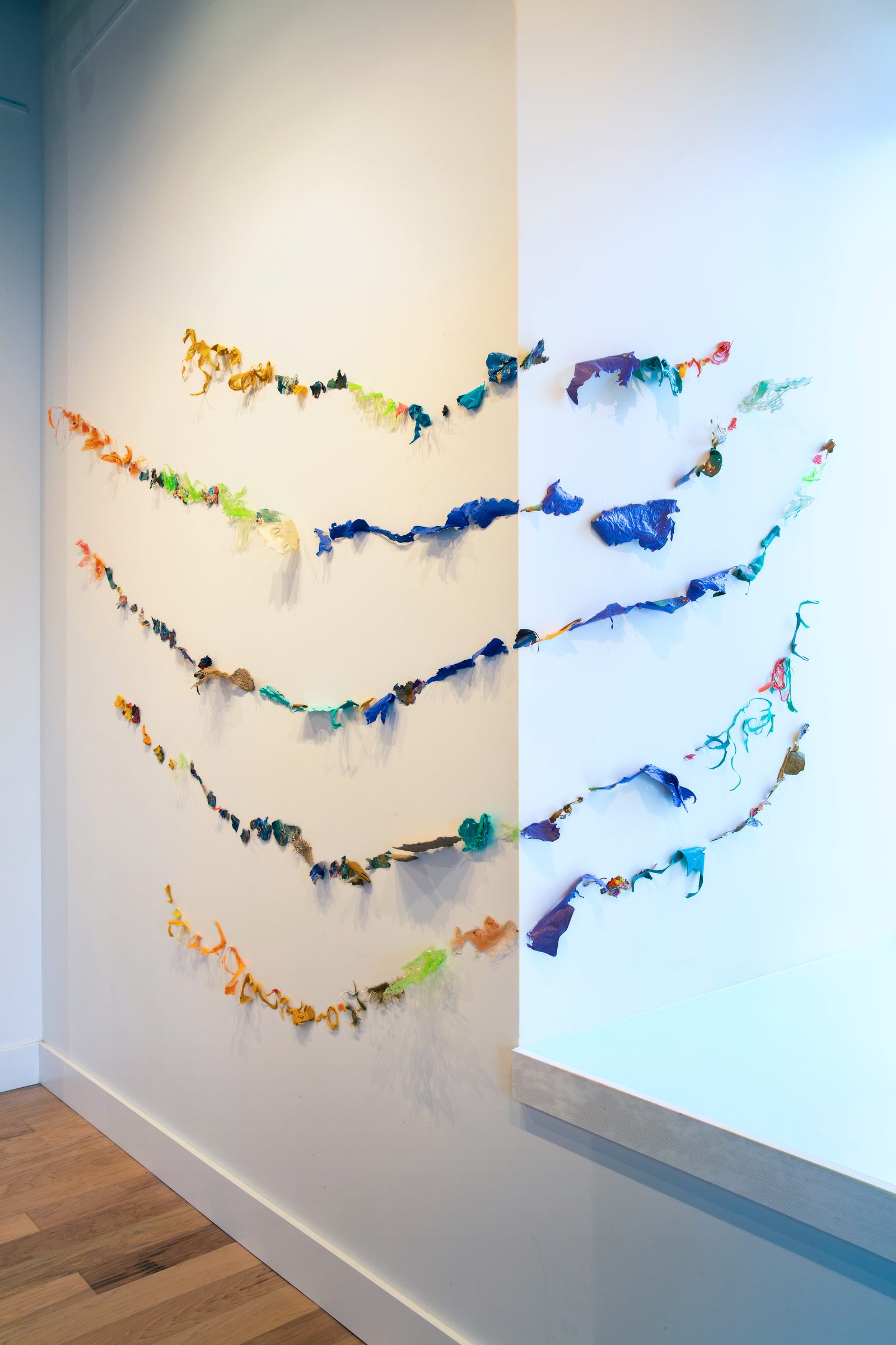 Installation view of Holding the Sun and Living with Room at Echo Arts, Bozeman
