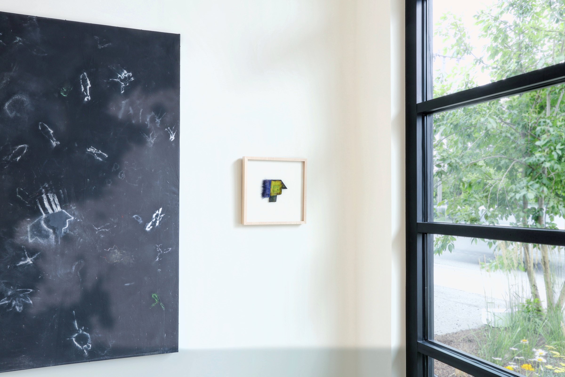 Installation view of Watching from the Inside at Echo Arts, Bozeman